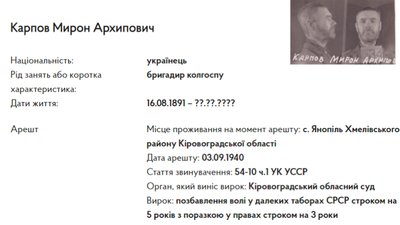 Дані про репресованих на Кіровоградщині вносять в інтернет-проєкт "Український мартиролог" Дані про репресованих на Кіровоградщині вносять в інтернет-проєкт "Український мартиролог"