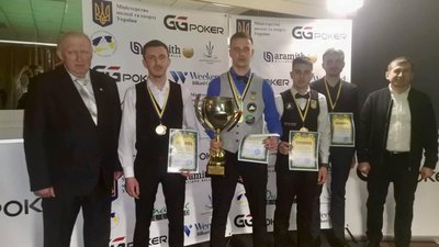 Кубок України більярду в Тернополі: хто отримав призові місця Кубок України більярду в Тернополі: хто отримав призові місця