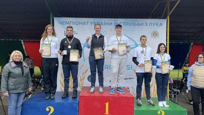 На чемпіонат України з луку сумчани виграли у міксті На чемпіонат України з луку сумчани виграли у міксті