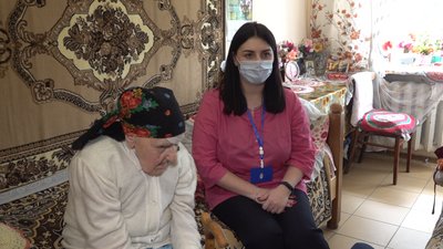 На Тернопільщині вакциною Pfizer щепили 99-річну жінку
