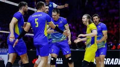 Збірна України з волейболу під час Ліги націй