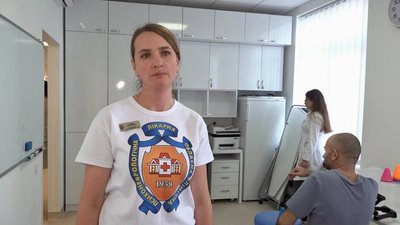 Ольга Осадчук, ерготерапевтка реабілітаційного центру в Тернополі Ольга Осадчук, ерготерапевтка реабілітаційного центру в Тернополі