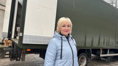 Волонтерка Тетяна Мостова Волонтерка Тетяна Мостова