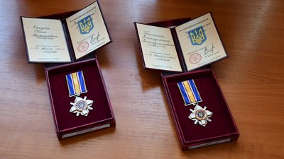 Нагороди Євгена Олизька та Володимира Поляніна