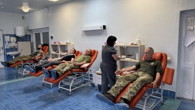 Прикордонники Закарпаття долучилися до здачі крові