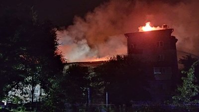 У житловому будинку Запоріжжя спалахнула пожежа У житловому будинку Запоріжжя спалахнула пожежа