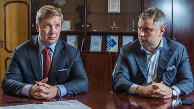 Андрій Коболєв (зліва) та Юрій Вітренко Андрій Коболєв (зліва) та Юрій Вітренко