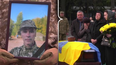 З 53-річним солдатом Володимиром Цюпком попрощалися у Рівному