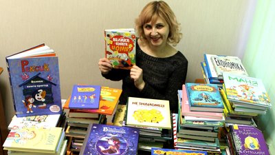 Волинська бібліотека отримала рекордну кількість книг для дітей Волинська бібліотека отримала рекордну кількість книг для дітей