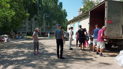 "Тепер спимо спокійно": як живуть переселенці у місті Первомайський на Харківщині "Тепер спимо спокійно": як живуть переселенці у місті Первомайський на Харківщині