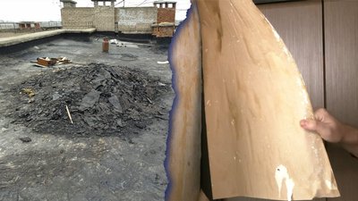 Поки підрядна організація в Миколаєві ремонтує дах багатоповерхівки, квартири заливає дощем