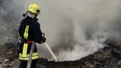 На Черкащині за добу сталося п'ять пожеж