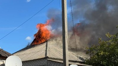 росіяни вдарили по Ізюму з РСЗВ з касетами