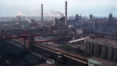 Запоріжсталь зупинив виробництво через атаку армії РФ по енергетиці України