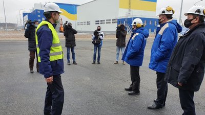 У Чорнобилі закінчили перший етап будівництва сховища для ядерного палива У Чорнобилі закінчили перший етап будівництва сховища для ядерного палива