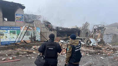 У прокуратурі показали наслідки ракетного удару РФ по Куп'янську на Харківщині