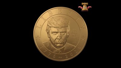 монета із зображенням Трампа