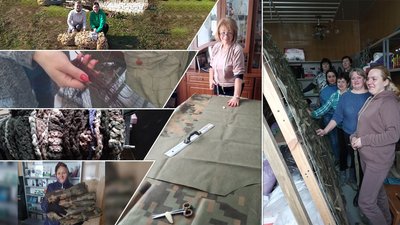 На Вінниччині дружини військових об'єднали односельчан у волонтерський осередок На Вінниччині дружини військових об'єднали односельчан у волонтерський осередок