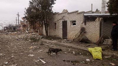 Внаслідок обстрілу на Одещині загорілися дев'ять будинків. Одна людина загинула