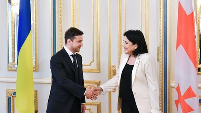 Інтеграції до ЄС і НАТО: Зеленський хоче "конкретних пропозицій" для України та Грузії