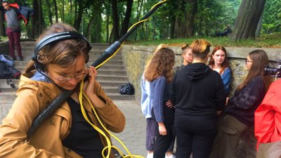 "Ні, вся я не помру": французька режисерка три дні знімала документальне кіно у Рівному "Ні, вся я не помру": французька режисерка три дні знімала документальне кіно у Рівному