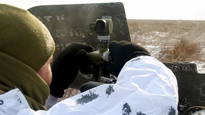 Одеські військові провели тактичні навчання на полігоні ООС