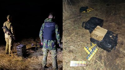 На Волині на кордоні з Польщею та Білоруссю знайшли 2,5 тисячі пачок контрабандних цигарок