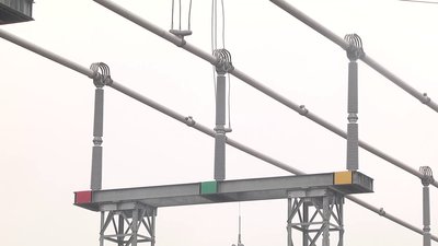 На Херсонщині завершили будівництво магістральної лінії електропередач Запорізької АЕС На Херсонщині завершили будівництво магістральної лінії електропередач Запорізької АЕС