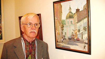 "Творець герба міста". У Чернівцях відкрили виставку робіт Ореста Криворучка "Творець герба міста". У Чернівцях відкрили виставку робіт Ореста Криворучка