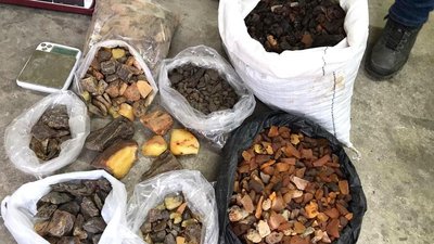 Працівників держпідприємства на Рівненщині підозрюють в нелегальному видобутку бурштину Працівників держпідприємства на Рівненщині підозрюють в нелегальному видобутку бурштину