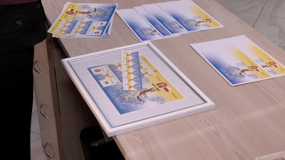 “Єдині заради миру та розвитку”: у Вінниці погасили марку “Єдині заради миру та розвитку”: у Вінниці погасили марку