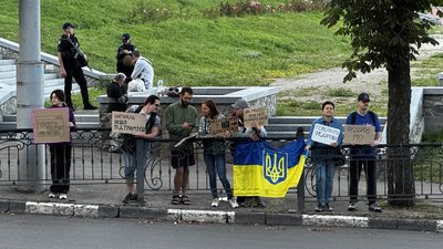 Акція на підтримку Михайла Федорова у Сумах, 28 липня 2026 року
