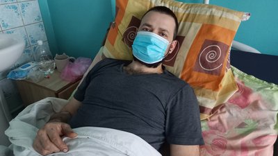 Поранений військовий, лікарня, Дніпро