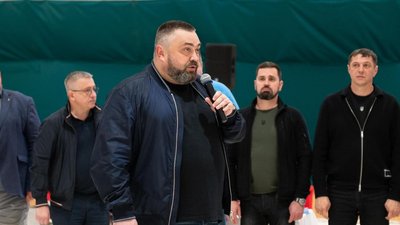 Олег Ільченко, новообраний президент Федерації боксу України, 2024 рік.
