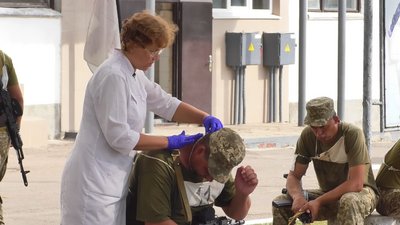Вперше братимуть участь у параді: у Гончарівському бійці тероборони готуються до Дня Незалежності Вперше братимуть участь у параді: у Гончарівському бійці тероборони готуються до Дня Незалежності
