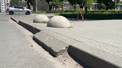 Бордюр, бар'єрність, Калуш Бордюр, бар'єрність, Калуш