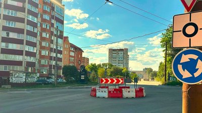 кільце, круговий рух, дорога, ремонт дороги, інфраструктура