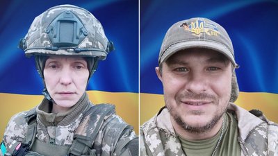 Загиблі військові Марія Чурікова та Іван Лопащук