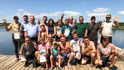Ветеранська риболовля. На Кіровоградщині відбувся турнір серед учасників АТО