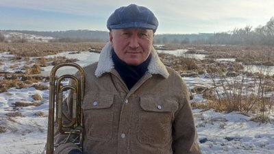 учасник заходу до Дня Єдності Володимир Береза