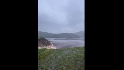 Гребля, Кіалімське водосховище у РФ
