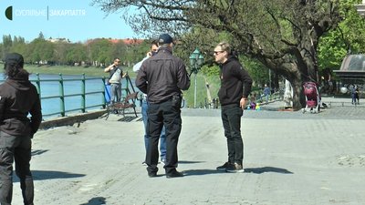 Поліцейські патрулювали центр Ужгорода