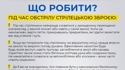 Що роботи під час обстрілів або авіанальоту. СБУ оприлюднила план дій Що роботи під час обстрілів або авіанальоту. СБУ оприлюднила план дій