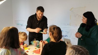 Терапія пластиліном: у Луцьку дітей та дорослих навчають створювати мультики Терапія пластиліном: у Луцьку дітей та дорослих навчають створювати мультики