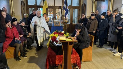 Херсон, ЗСУ, прощання, військовий, Сергій Міщенко