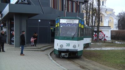 Відновили рух: у Житомирі після тримісячної перерви вийшли на маршрут трамваї