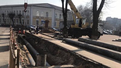 У Житомирі почали ремонтувати теплотрасу по вулиці Мала Бердичівська У Житомирі почали ремонтувати теплотрасу по вулиці Мала Бердичівська