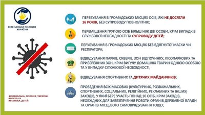 Карантин: ювенальні поліцейські Херсонщини контролюватимуть дітей до 16-ти років Карантин: ювенальні поліцейські Херсонщини контролюватимуть дітей до 16-ти років