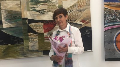 Виставка сюжетних гобеленів та батиків у Луцьку Виставка сюжетних гобеленів та батиків у Луцьку