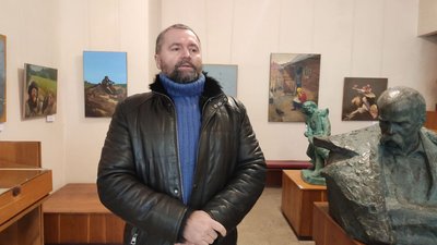 У Тернополі презентували персональну виставку харківського художника У Тернополі презентували персональну виставку харківського художника